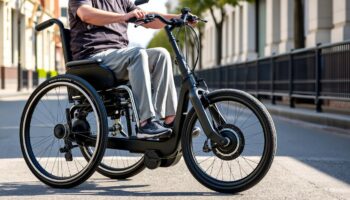 Radical 1500W Triciclo Elétrico Cadeirante